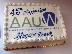Glenview 45th Anniversary Cake